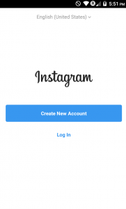 creating instagram account