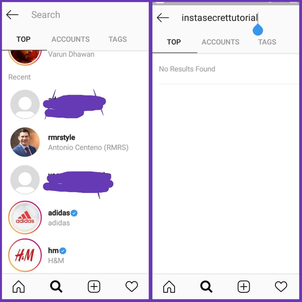 how can you see someone blocked you on instagram