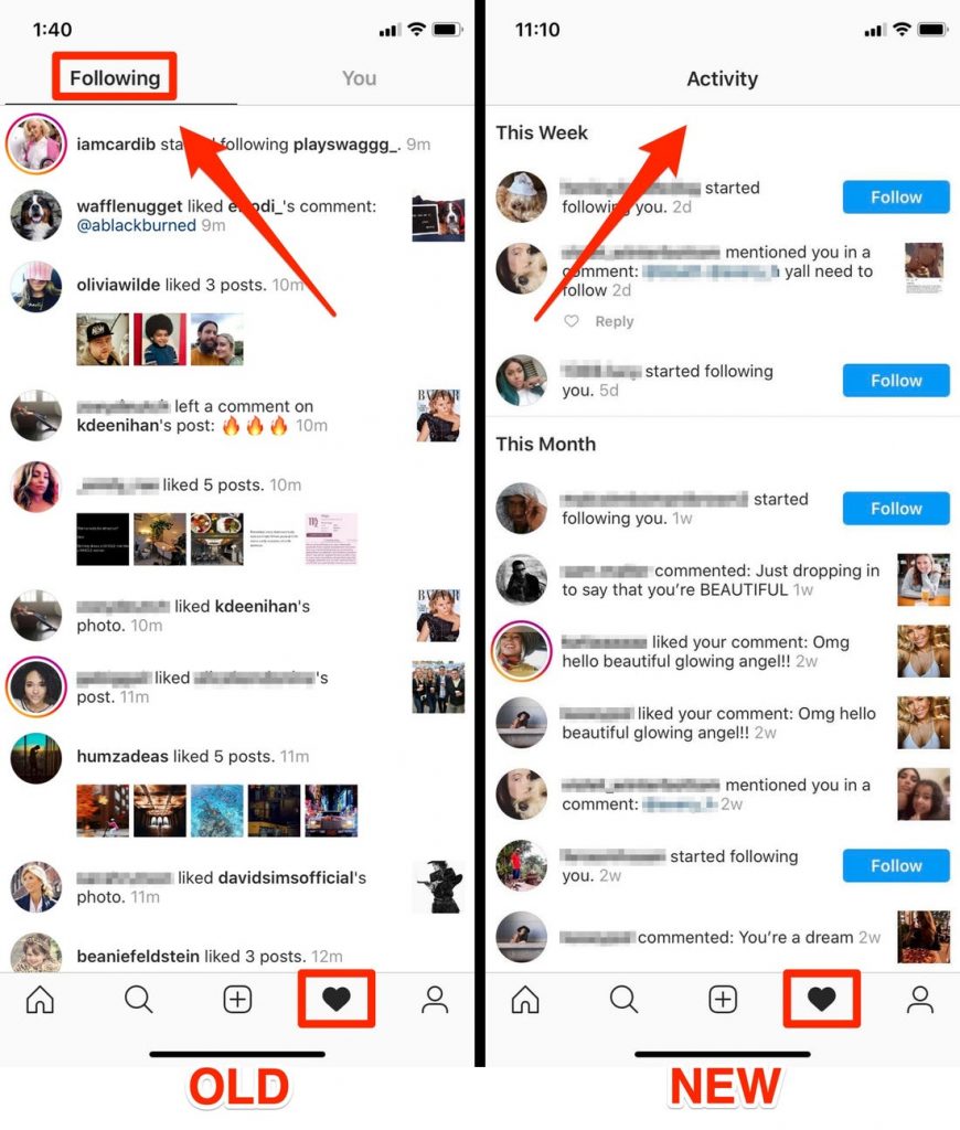 Instagram Removes The Following Tab Feature Insta Secret Tips