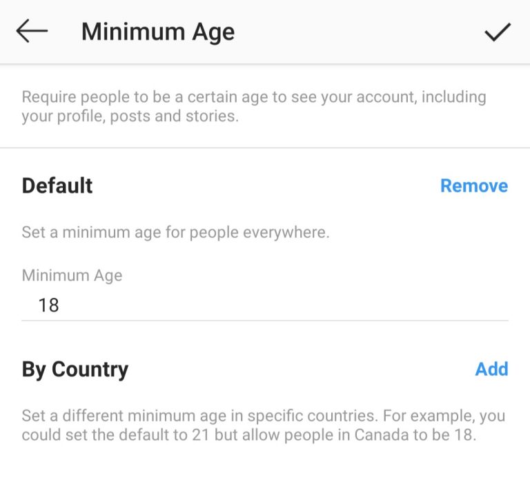 Instagram's AgeRestriction feature for Creators and Businesses (NEW!!!)