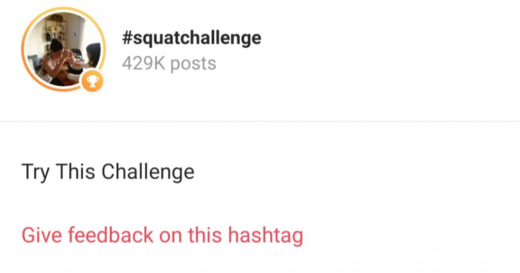 Instagram Challenge Sticker