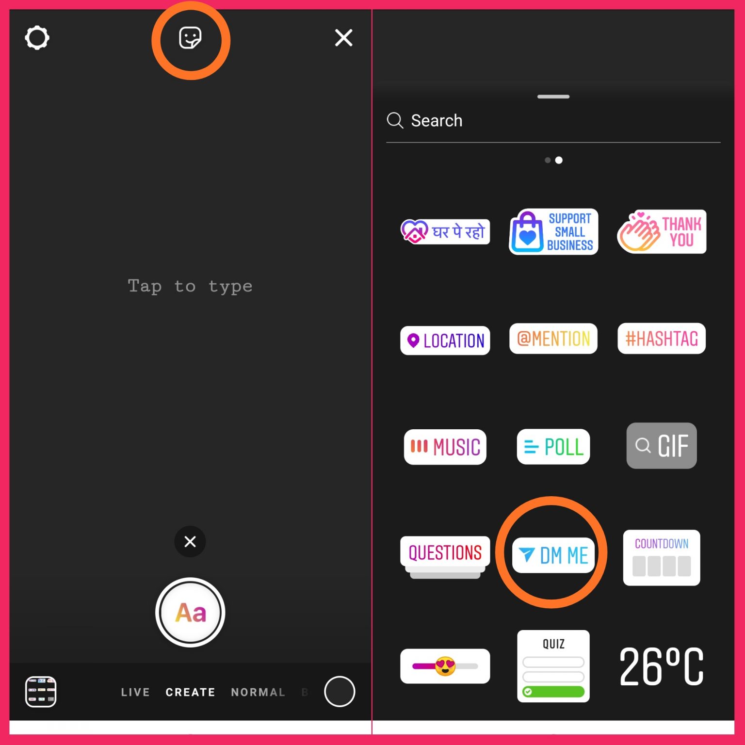 How to Use 'DM ME' Sticker on Instagram? Insta Secret Tips!!!