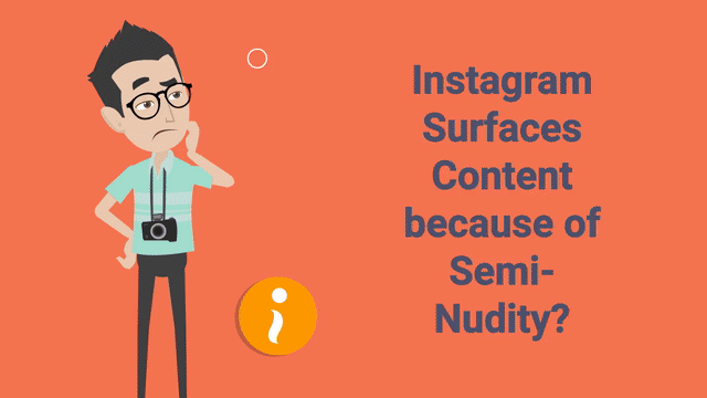 Instagram surfaces semi-nudity