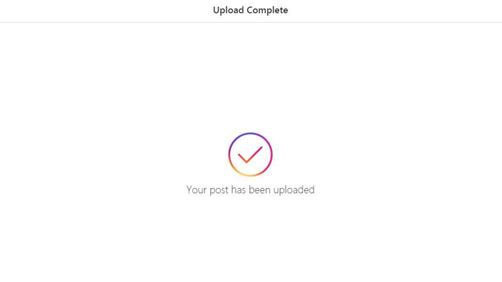 Instagram Post from Desktop