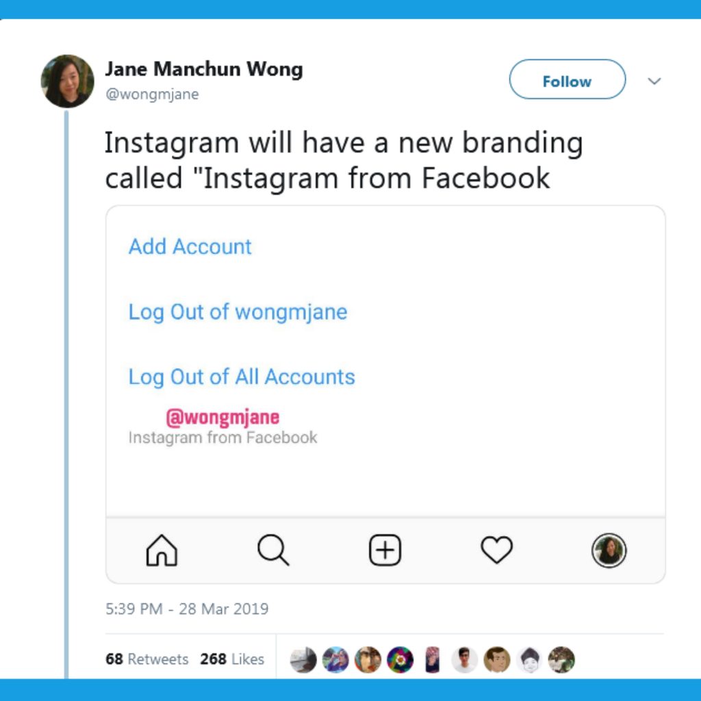 Fb adds its name to Instagram
